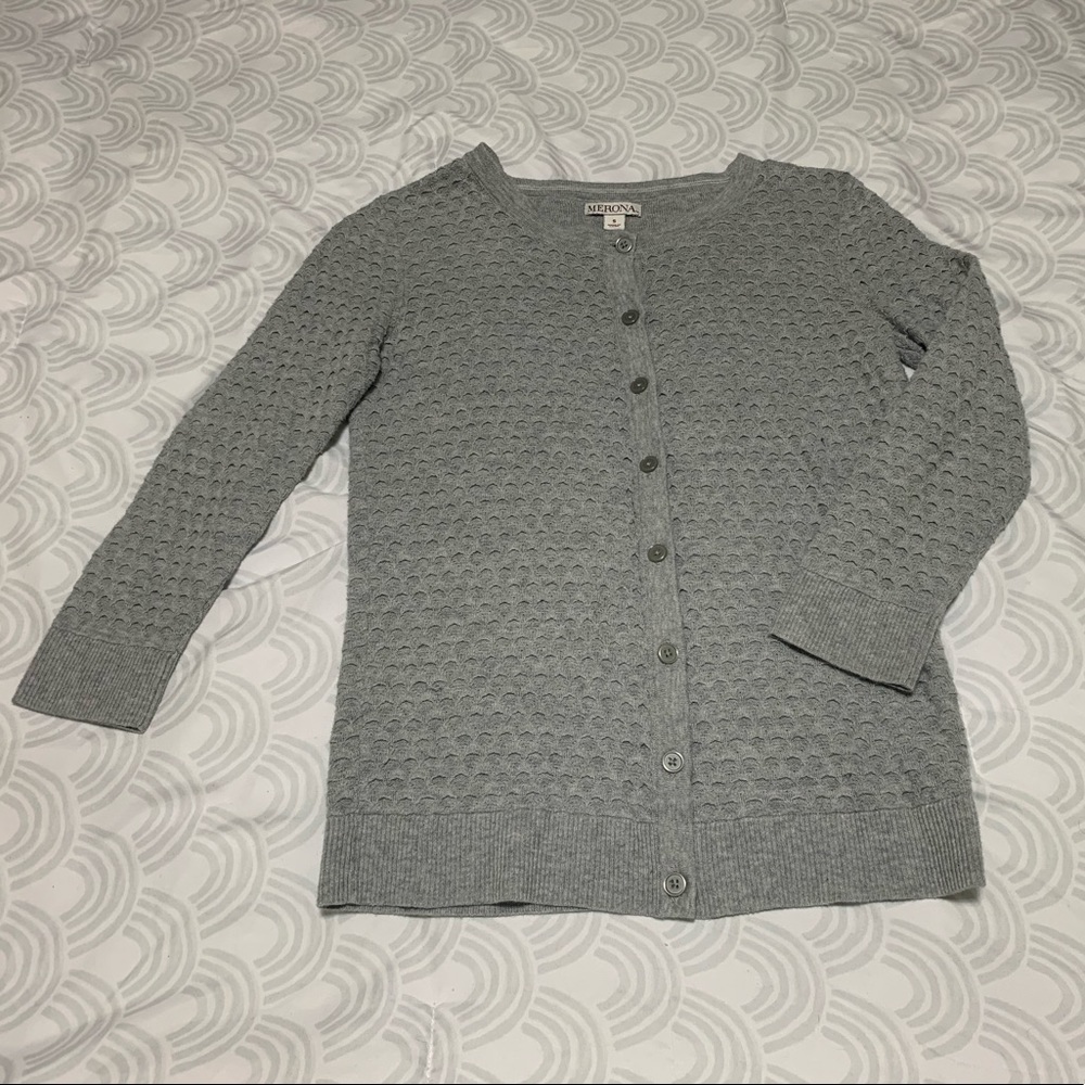 3/4 sleeve cardigan